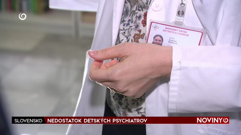 NEDOSTATOK DETSKÝCH PSYCHIATROV