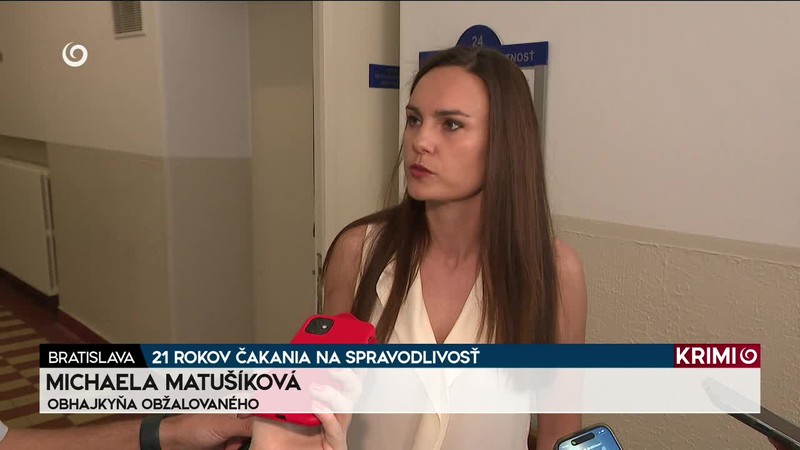 21 ROKOV ČAKANIA NA SPRAVODLIVOSŤ