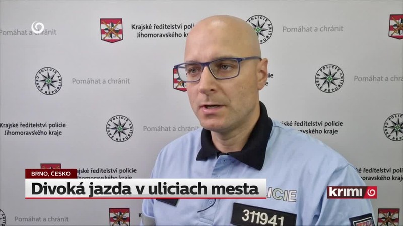 Divoká jazda v uliciach mesta