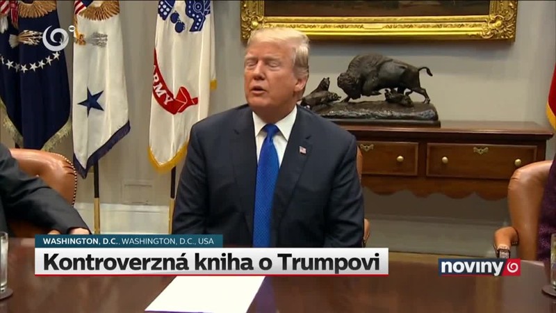 Kontroverzná kniha o Trumpovi