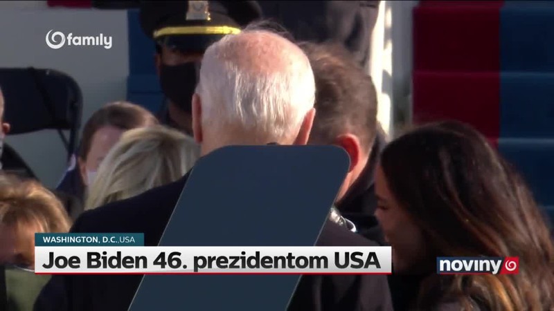 Joe Biden 46. prezidentom USA