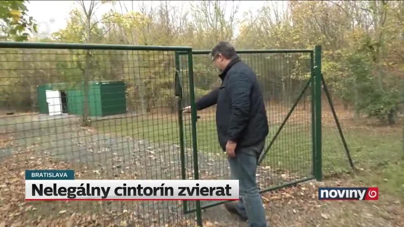 Nelegálny cintorín zvierat