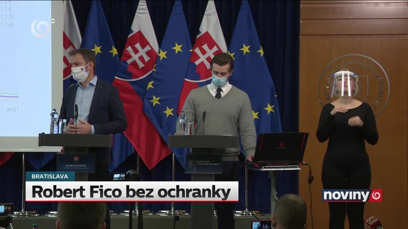Robert Fico bez ochranky