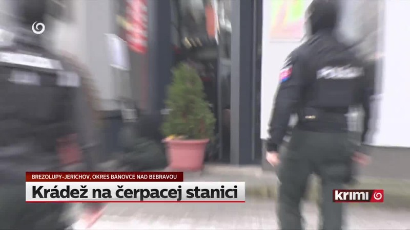 Krádež na čerpacej stanici