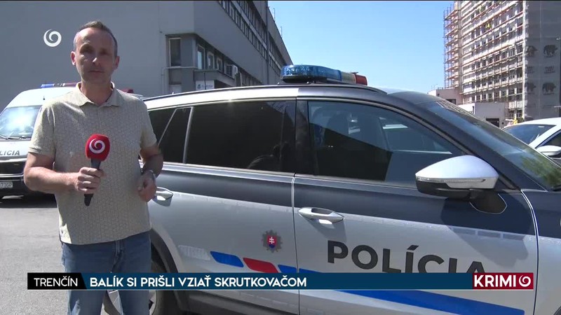 BALÍK SI PRIŠLI VZIAŤ SKRUTKOVAČOM