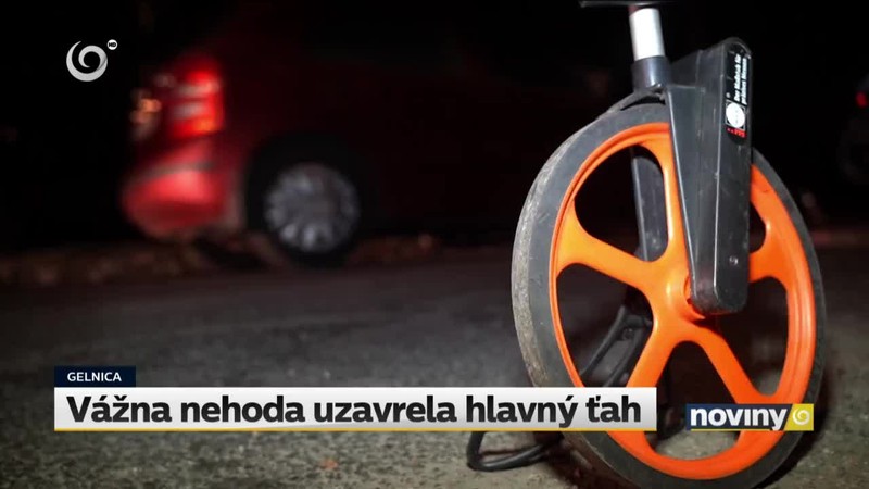 Vážna nehoda uzavrela hlavný ťah