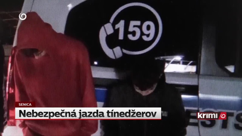 Nebezpečná jazda tínedžerov