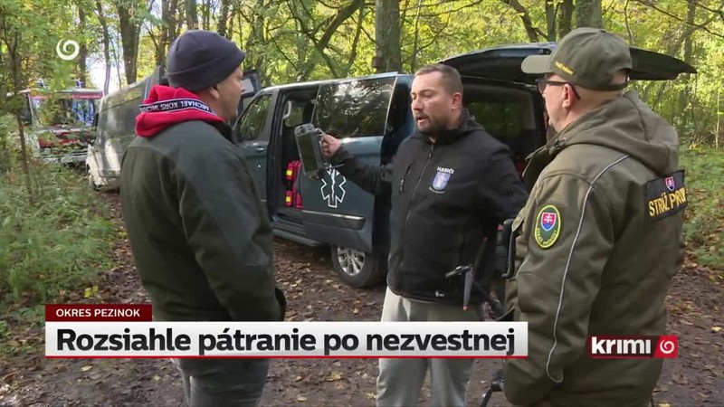 Rozsiahle pátranie po nezvestnej