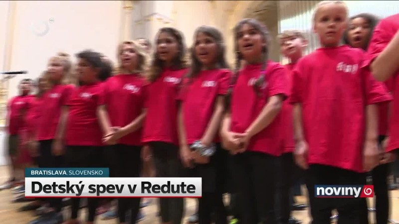 Detský spev v Redute