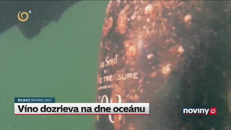 Víno dozrieva na dne oceánu