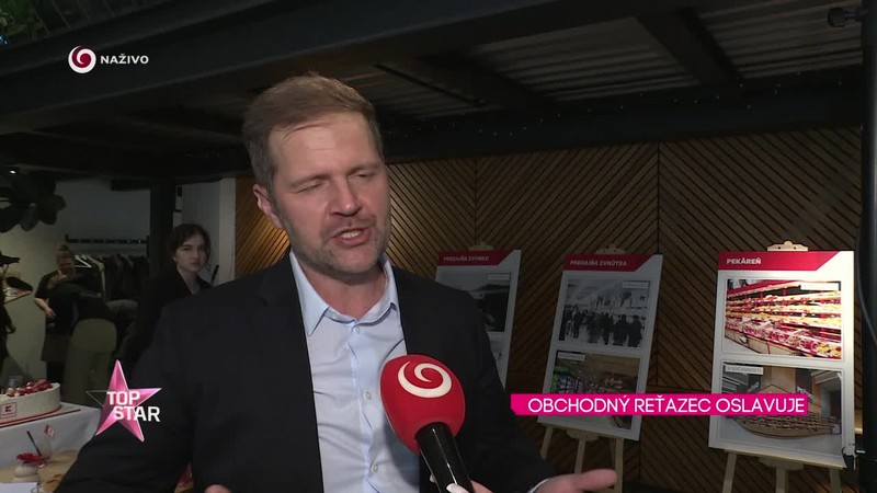 OBCHODNÝ REŤAZEC OSLAVUJE