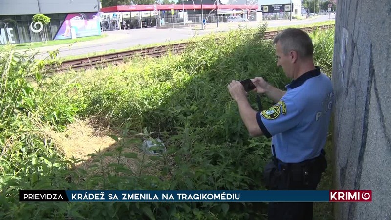 KRÁDEŽ SA ZMENILA NA TRAGIKOMÉDIU