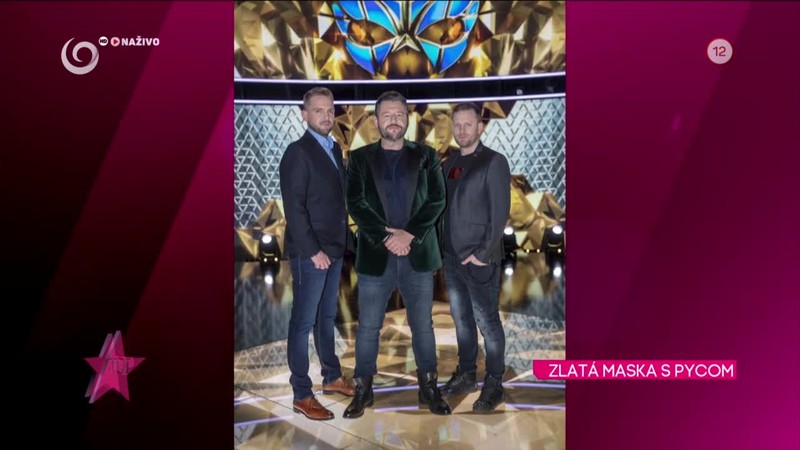 ZLATÁ MASKA S PYCOM