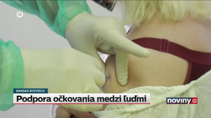 Podpora očkovania medzi ľuďmi