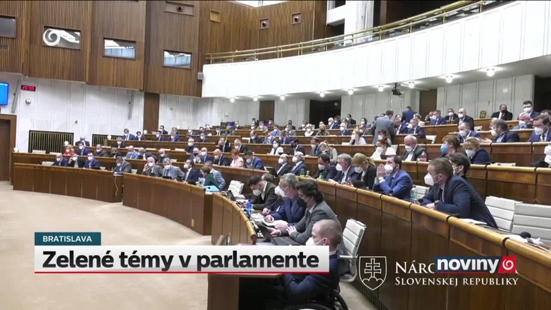 Zelené témy v parlamente