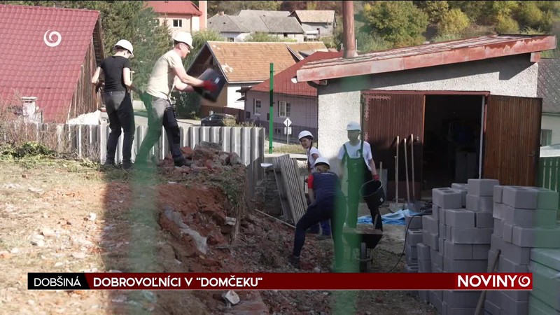 DOBROVOĽNÍCI V "DOMČEKU"
