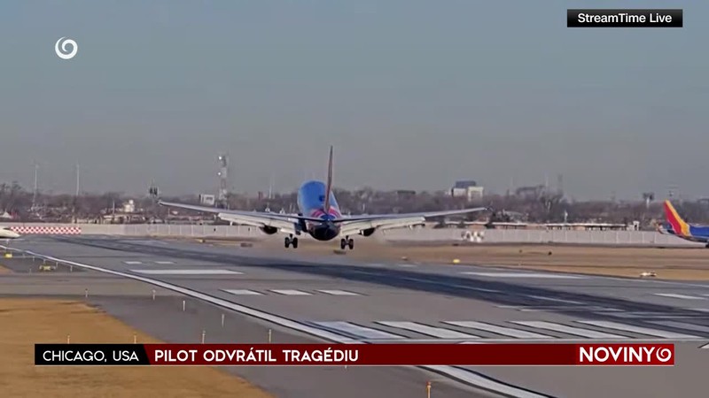 PILOT ODVRÁTIL TRAGÉDIU