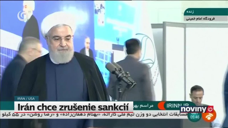 Irán chce zrušenie sankcií