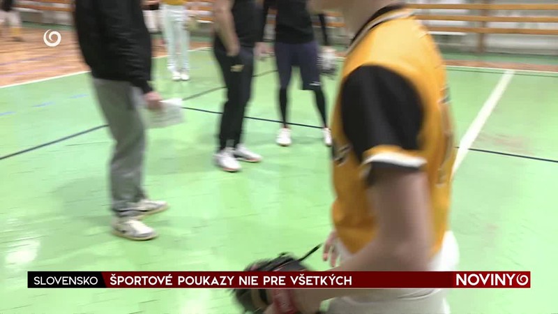 ŠPORTOVÉ POUKAZY NIE PRE VŠETKÝCH