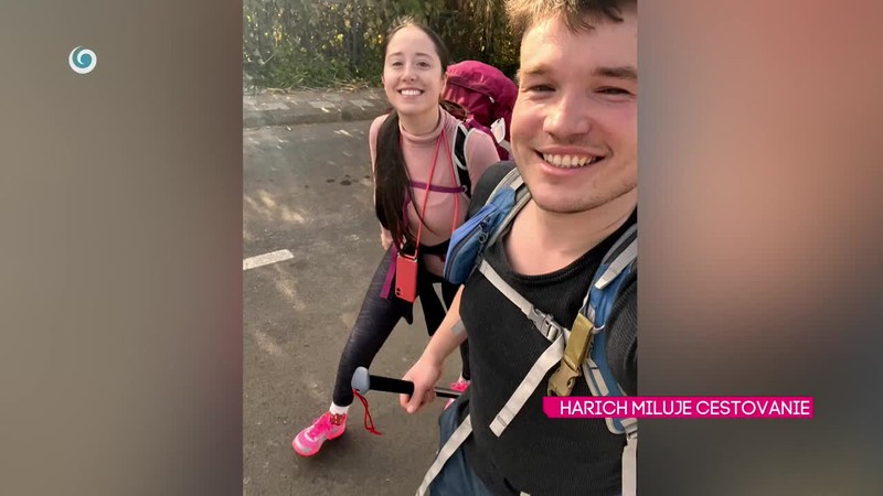 Harich miluje cestovanie