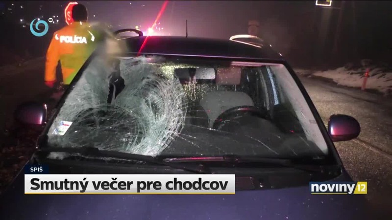 Smutný večer pre chodcov