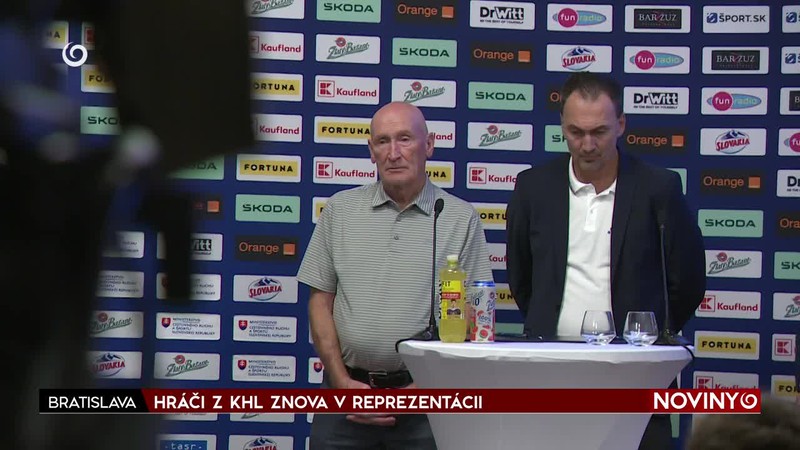 HRÁČI Z KHL ZNOVA V REPREZENTÁCII