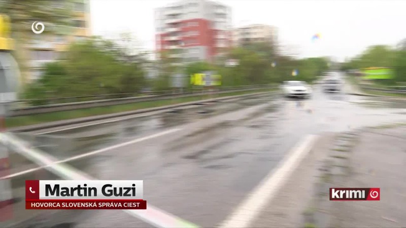 Havarijný stav železničného mosta