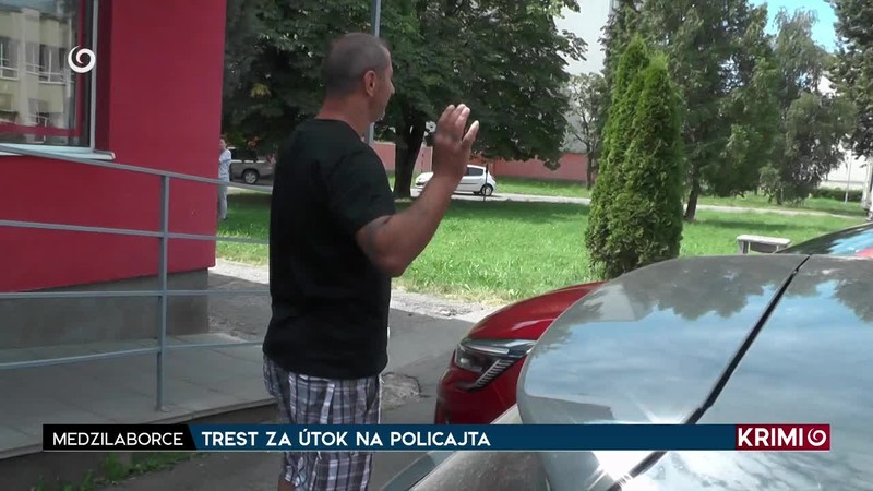 TREST ZA ÚTOK NA POLICAJTA