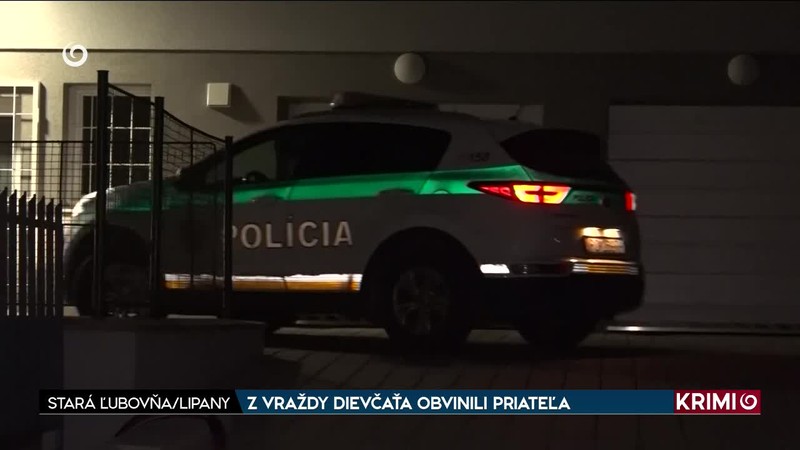 Z VRAŽDY DIEVČAŤA OBVINILI PRIATEĽA