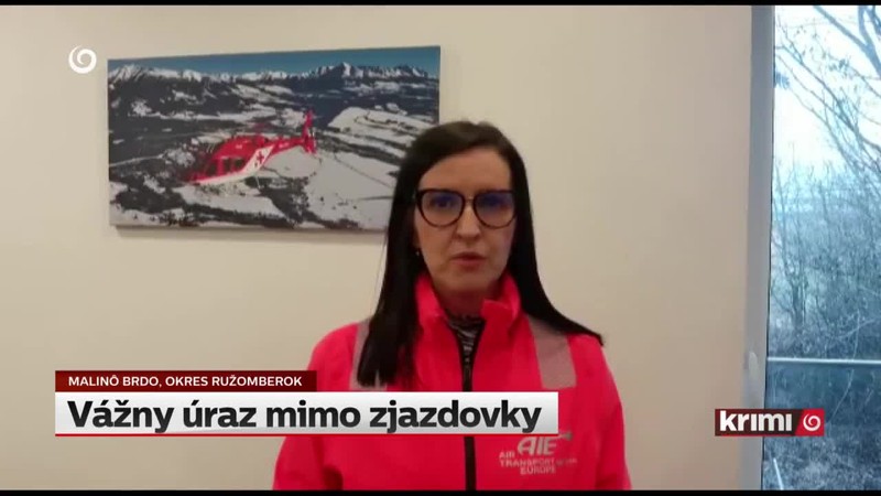 Vážny úraz mimo zjazdovky