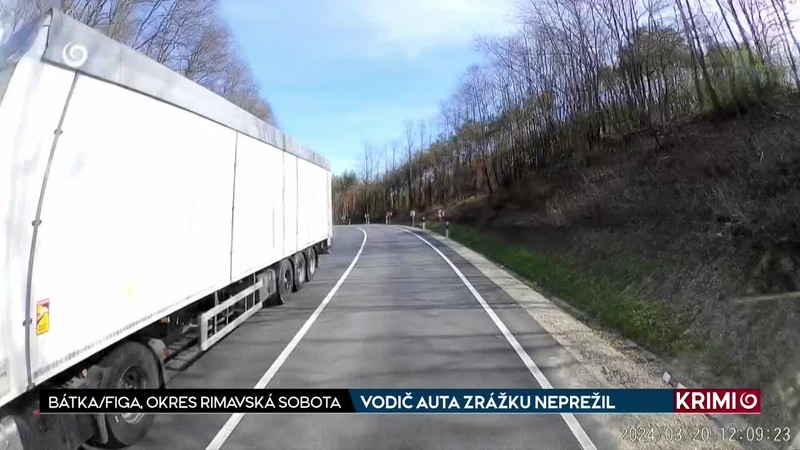 VODIČ AUTA ZRÁŽKU NEPREŽIL