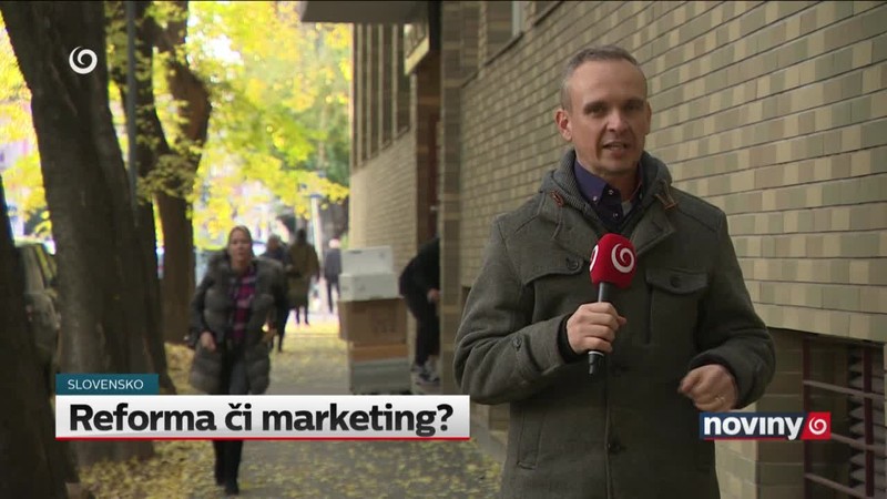 Reforma či marketing?