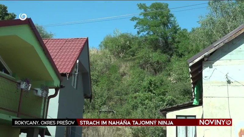 STRACH IM NAHÁŇA TAJOMNÝ NINJA
