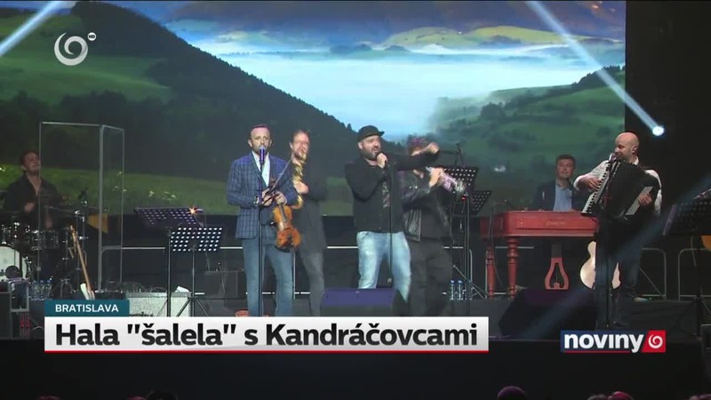 Hala "šalela" s Kandráčovcami