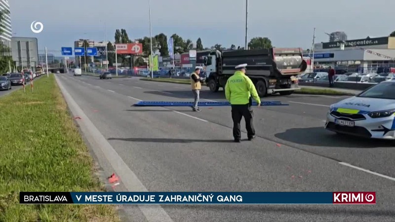 V MESTE ÚRADUJE ZAHRANIČNÝ GANG