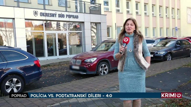 POLÍCIA VS. PODTATRANSKÍ DÍLERI - 4:0