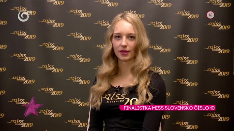 FINALISTKA MISS SLOVENSKO ČÍSLO 10