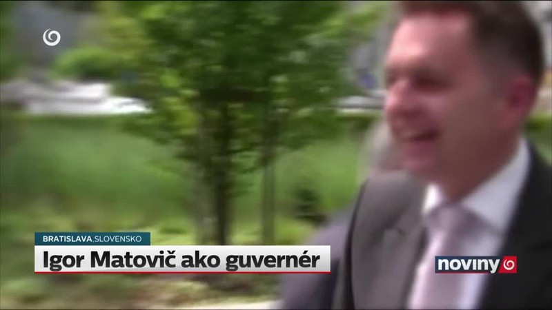 Igor Matovič ako guvernér