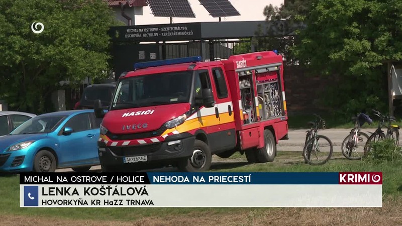 NEHODA NA PRIECESTÍ