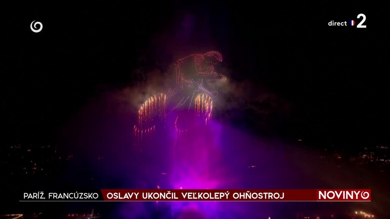 OSLAVY UKONČIL VEĽKOLEPÝ OHŇOSTROJ