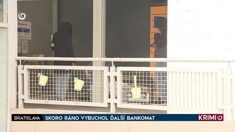 ŠESŤ ZNIČENÝCH BANKOMATOV ZA MESIAC