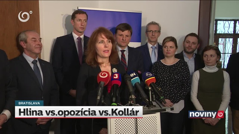 Hlina vs.opozícia vs.Kollár