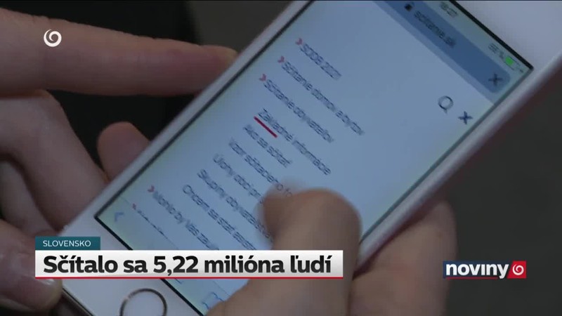 Sčítalo sa 5,22 milióna ľudí