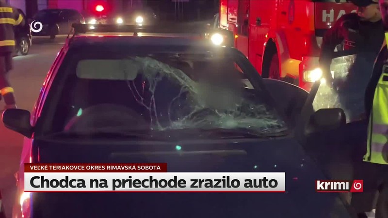 Chodca na priechode zrazilo auto