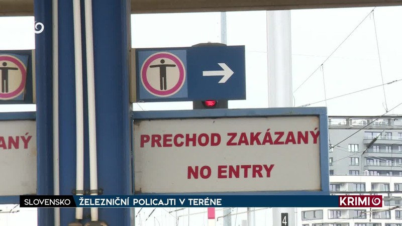 ŽELEZNIČNÍ POLICAJTI V TERÉNE