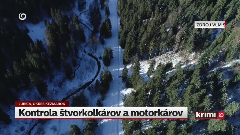 Kontrola štvorkolkárov a motorkárov