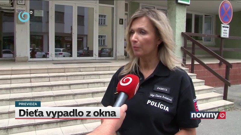 Dieťa vypadlo z okna