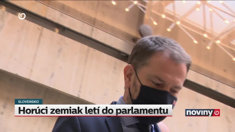 Horúci zemiak letí do parlamentu