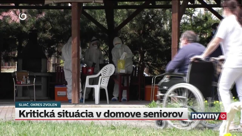 Kritická situácia v domove seniorov