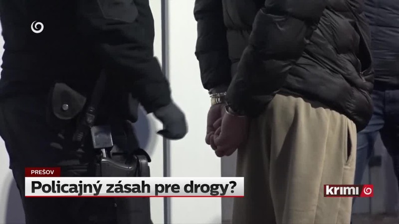 Policajný zásah pre drogy?